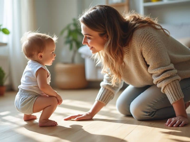 À quel âge bébé marche-t-il ? Les grandes étapes motrices