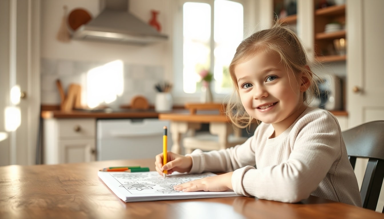 Les multiples bienfaits du coloriage pour les enfants