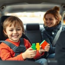 Occuper un enfant en voiture : des jeux sans écran