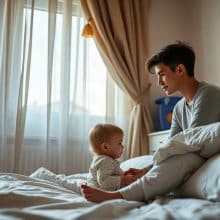 Réveils nocturnes : aider l&rsquo;enfant à distinguer le jour de la nuit