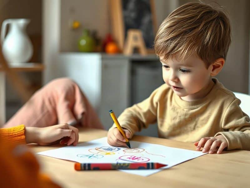 Apprendre à écrire : du gribouillage aux premières lettres